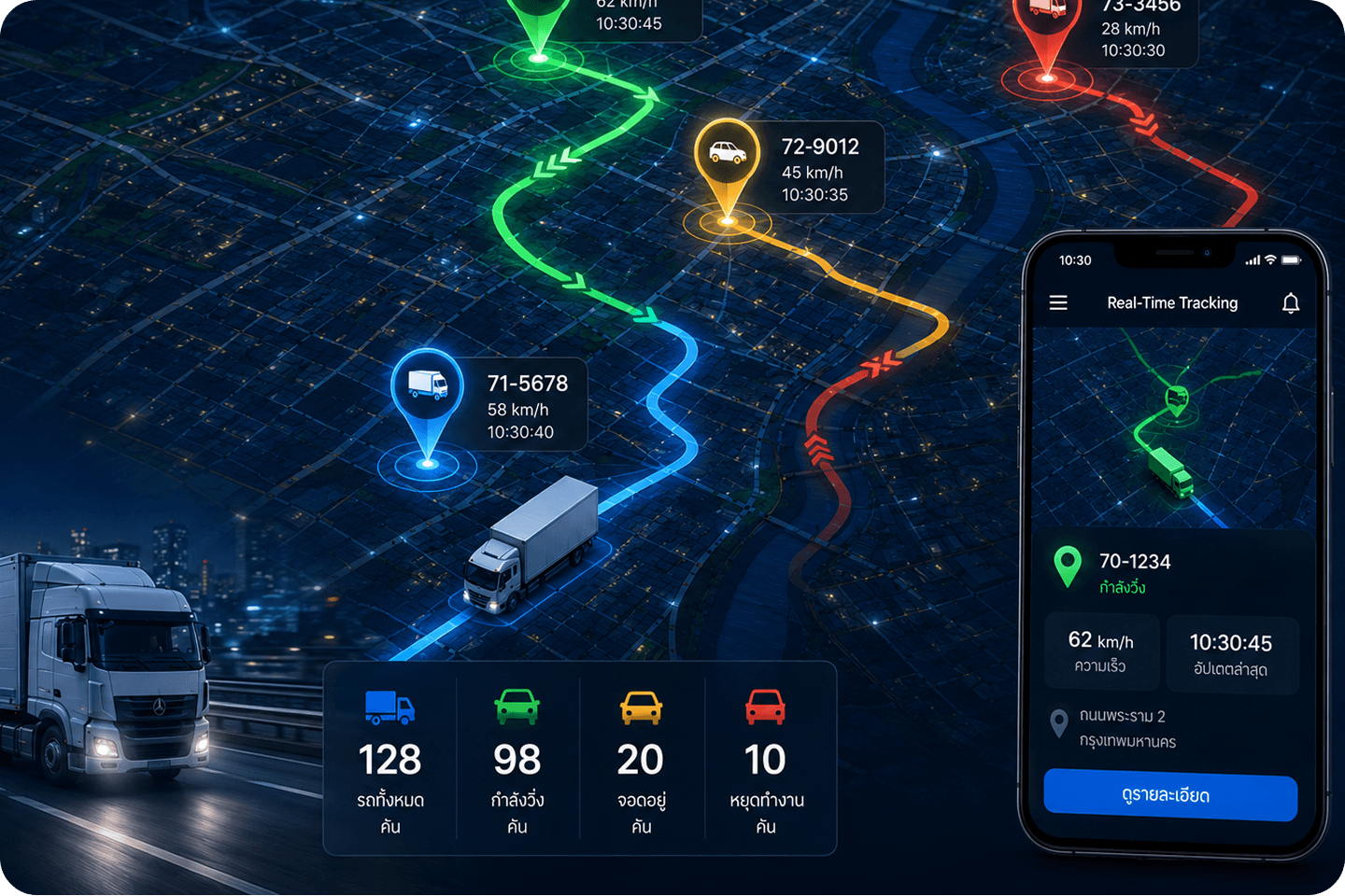 ระบบ GPS Tracking